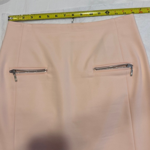 Cop.Copine Light Pink/salmon color Mini Skirt with Zipper Details - Picture 15 of 15